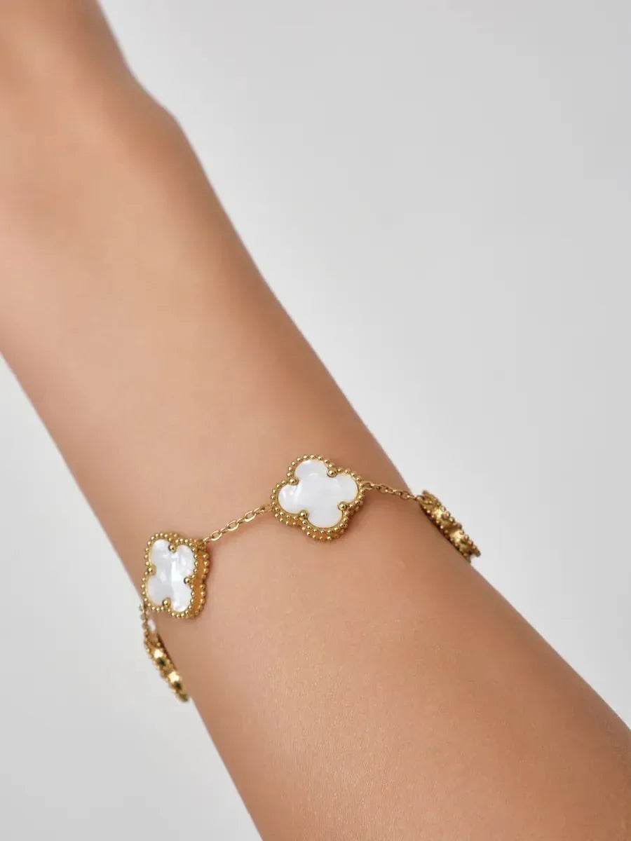 925er Sterlingsilber Armband "Clover" - TOLLzWOOD