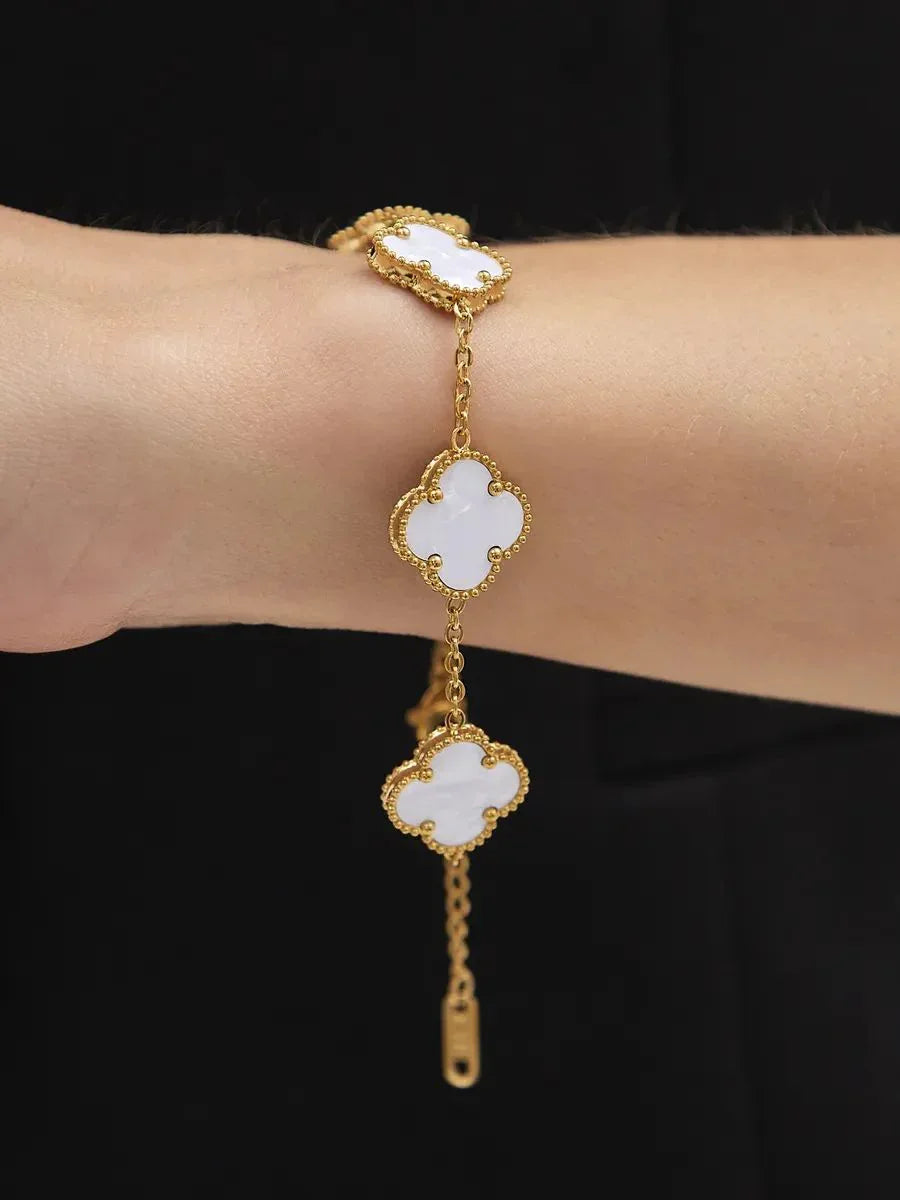 925er Sterlingsilber Armband "Clover" - TOLLzWOOD