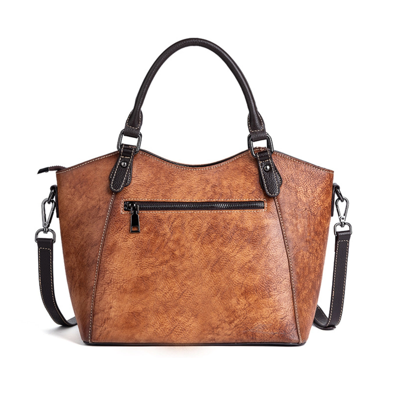 Hand-painted leather handbag – model FG9161