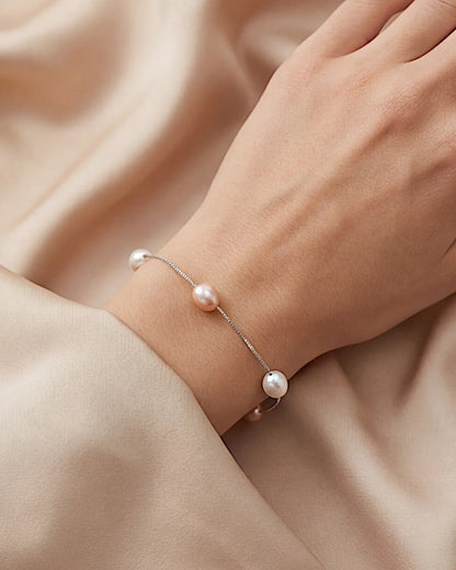 Süßwasser Perlen Armband - TOLLzWOOD