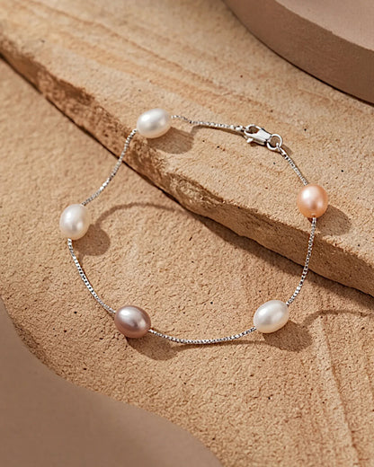 Süßwasser Perlen Armband - TOLLzWOOD