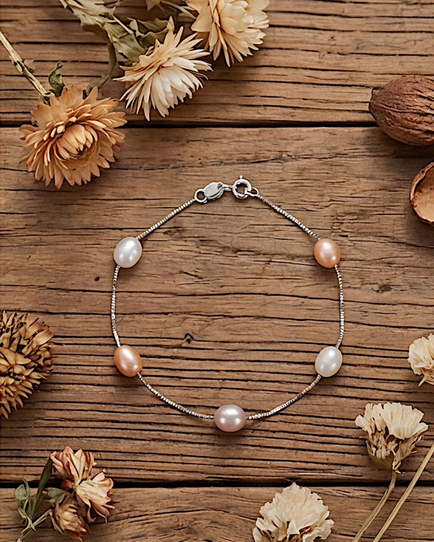 Süßwasser Perlen Armband - TOLLzWOOD