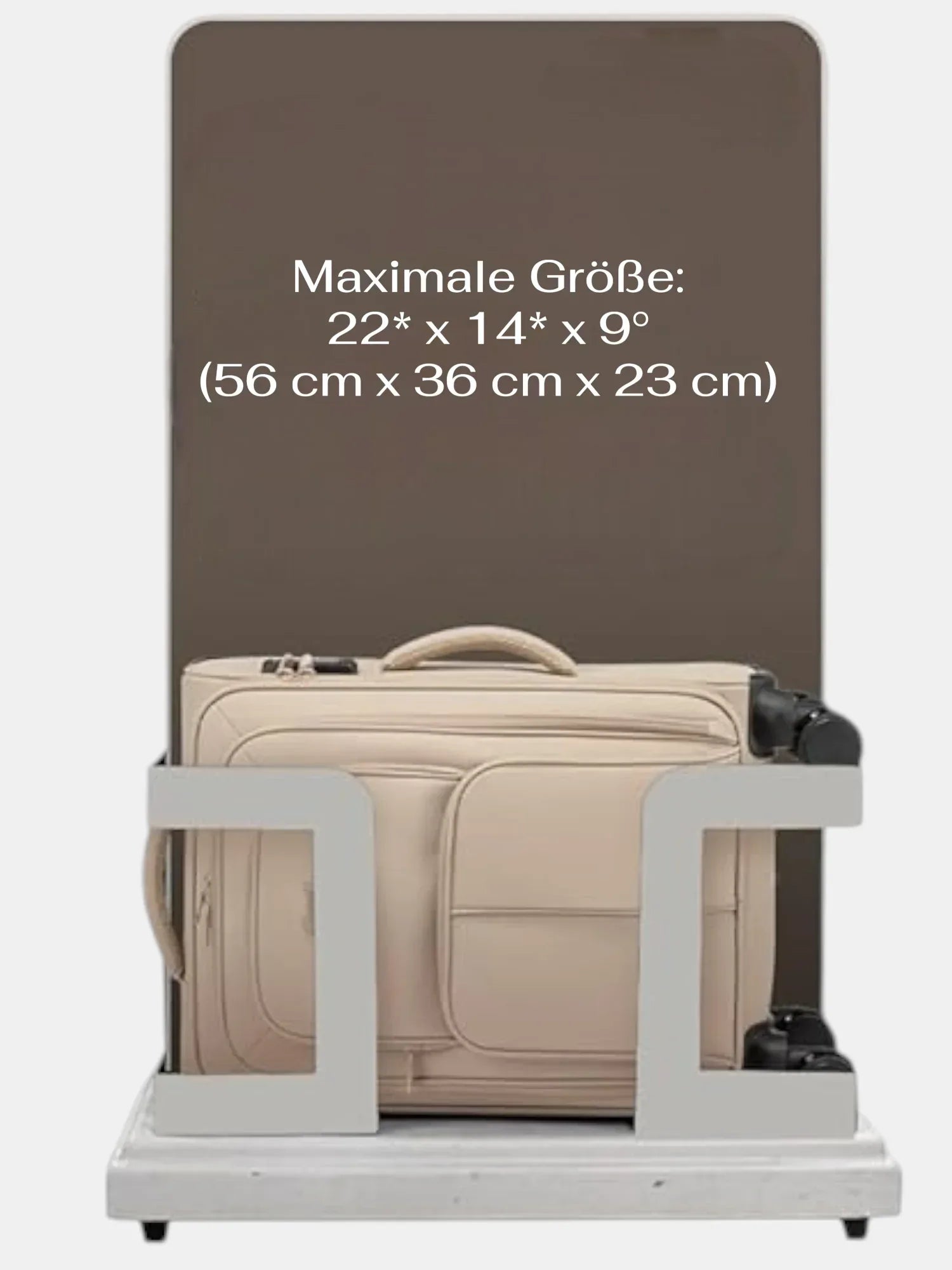 Beige Koffer Lovevook - TOLLzWOOD