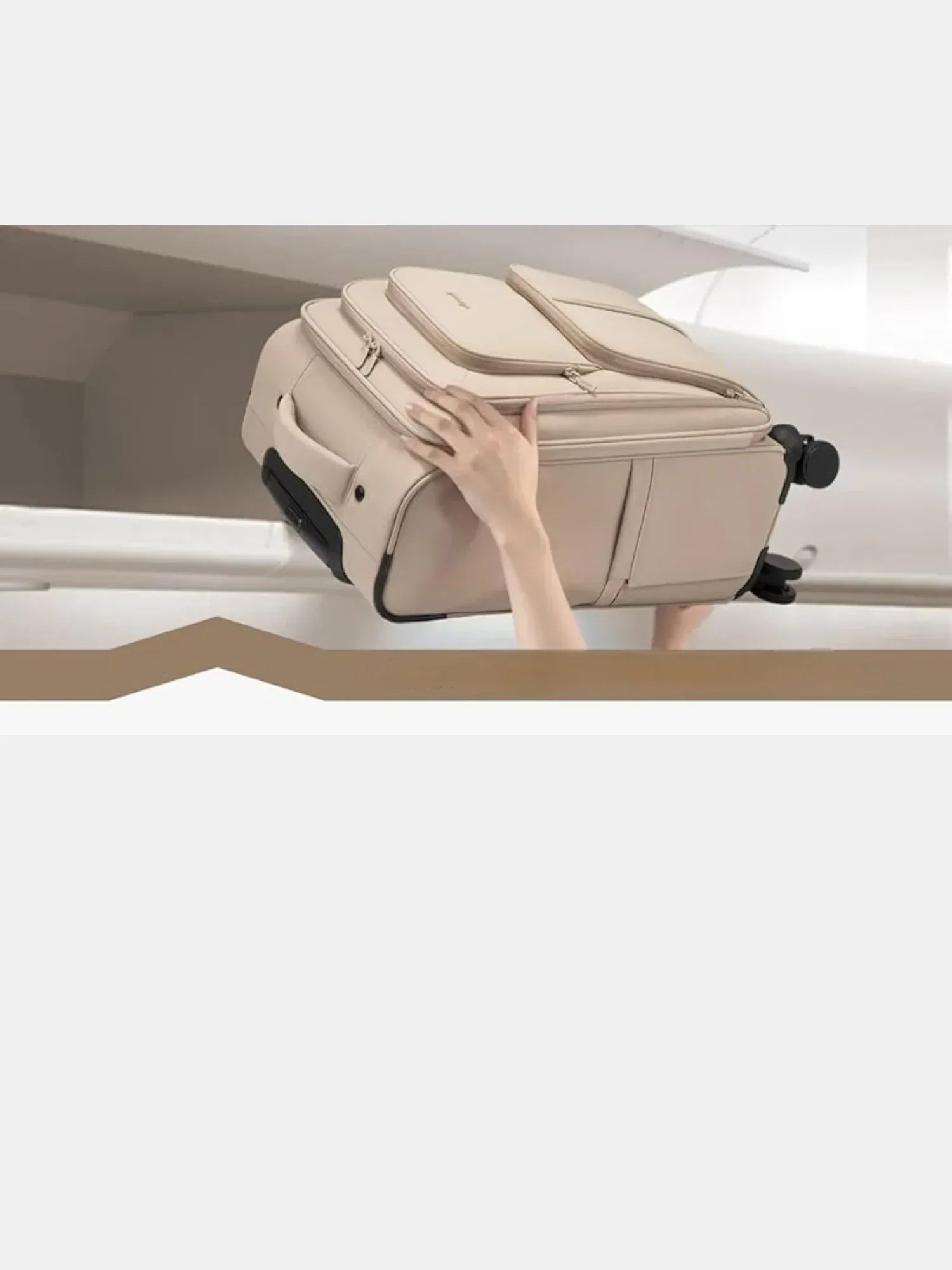 Beige Koffer Lovevook - TOLLzWOOD