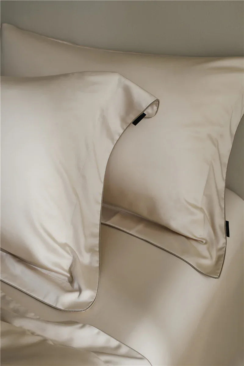 Kissenbezug Pillowcase 2pcs 40x80 Beige - TOLLzWOOD