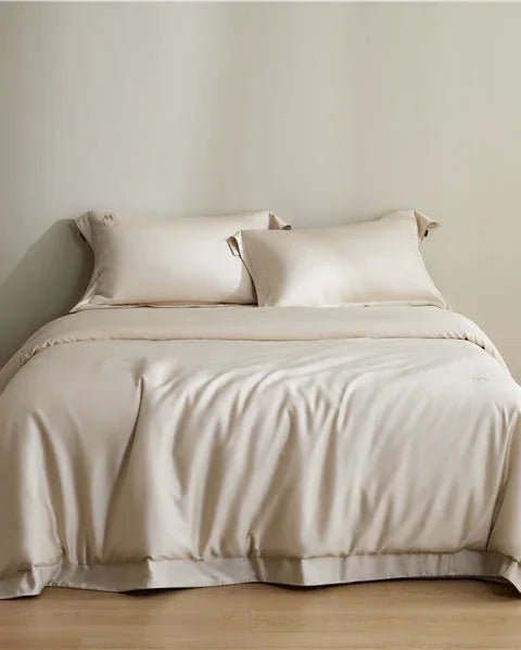 Bettwäsche Set HQ Tencel 300TC Beige - TOLLzWOOD