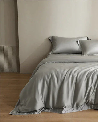 Bettwäsche Set HQ Tencel 300TC Grau - TOLLzWOOD