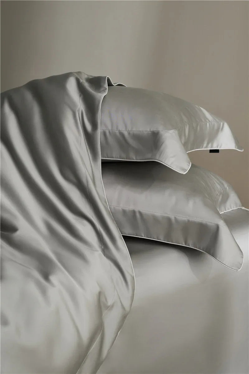 Kissenbezug Pillowcase 2pcs 40x80 Grau - TOLLzWOOD