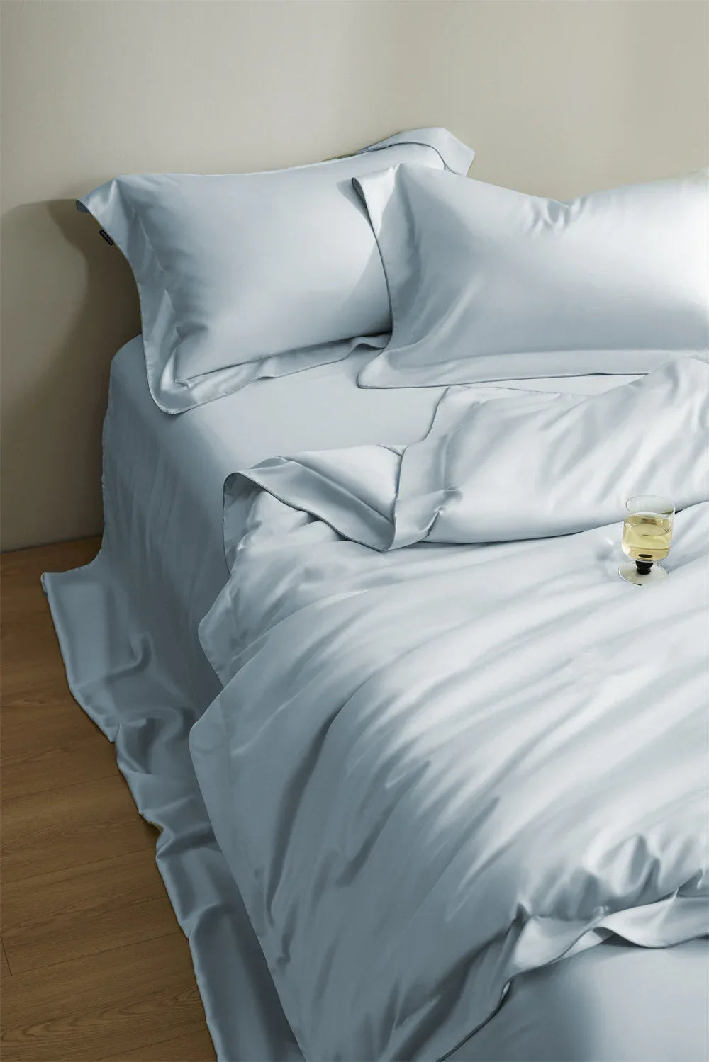 Bettwäsche Set HQ Tencel 300TC Blau - TOLLzWOOD