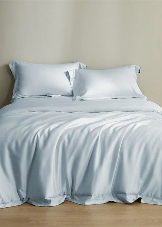 Bettwäsche Set HQ Tencel 300TC Blau - TOLLzWOOD