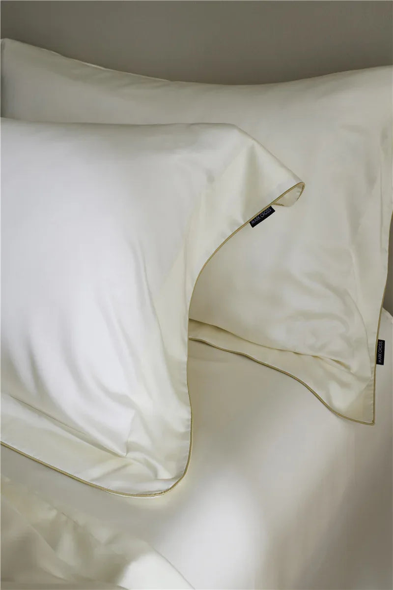 Kissenbezug Pillowcase 2pcs 40x80 Weiß - TOLLzWOOD