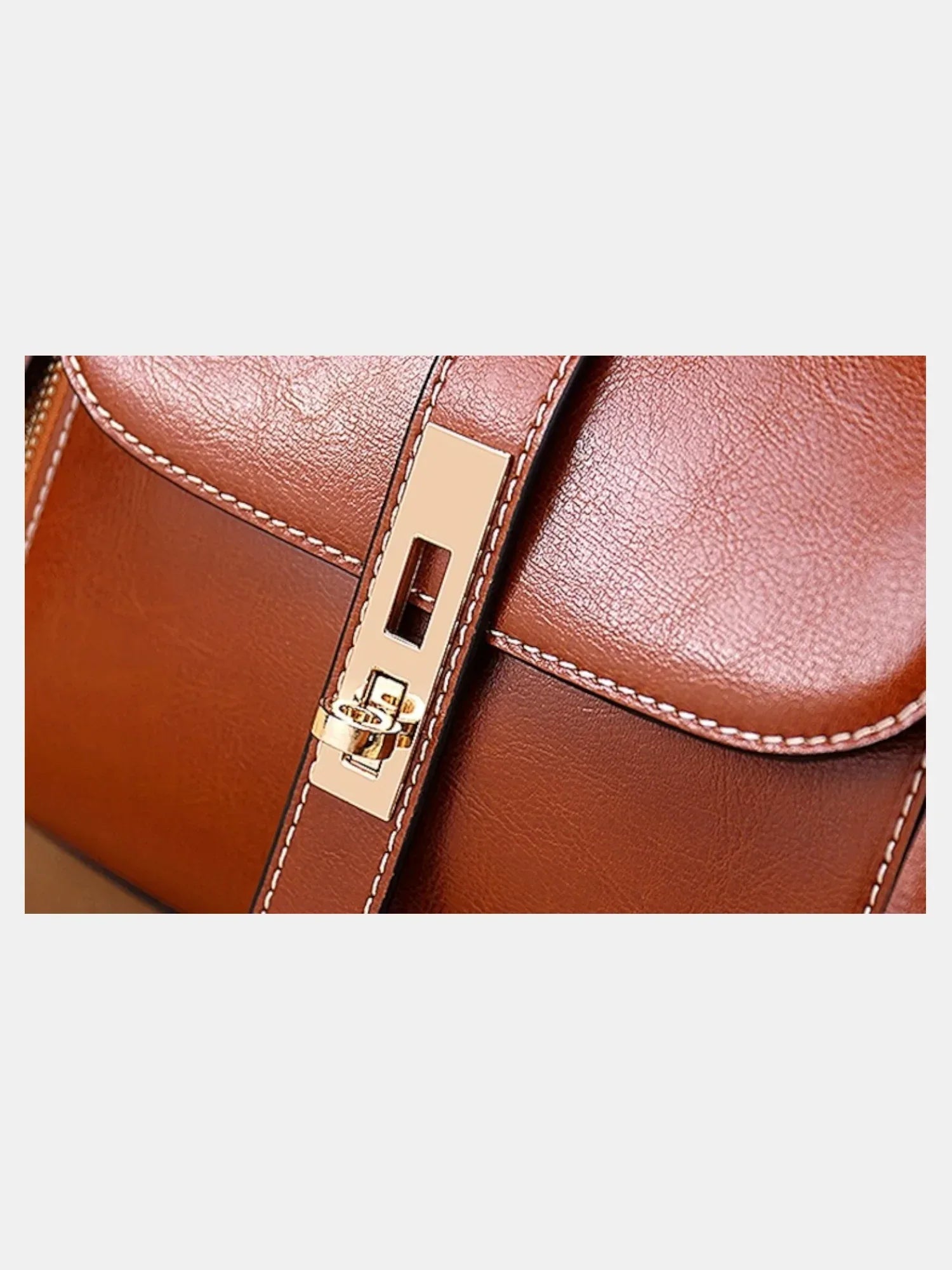 Leder Handtasche "Iris" - TOLLzWOOD
