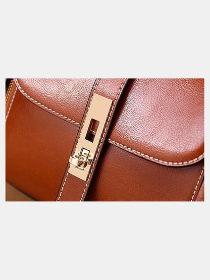 Leder Handtasche "Iris" - TOLLzWOOD