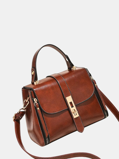 Leder Handtasche "Iris" - TOLLzWOOD