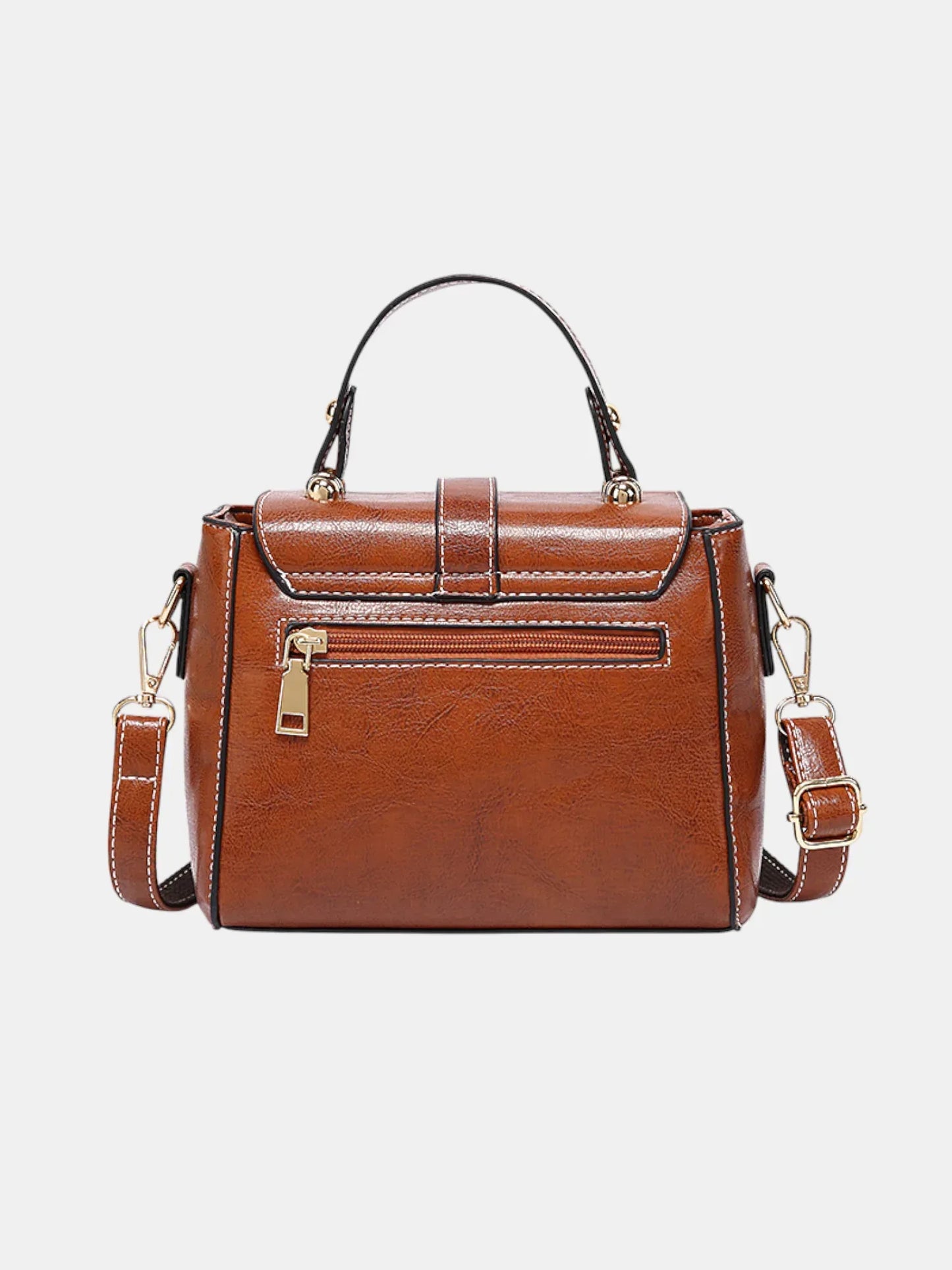 Leder Handtasche "Iris" - TOLLzWOOD