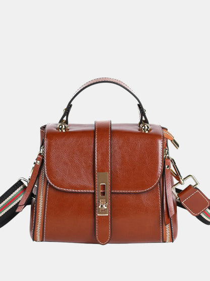 Leder Handtasche "Iris" - TOLLzWOOD