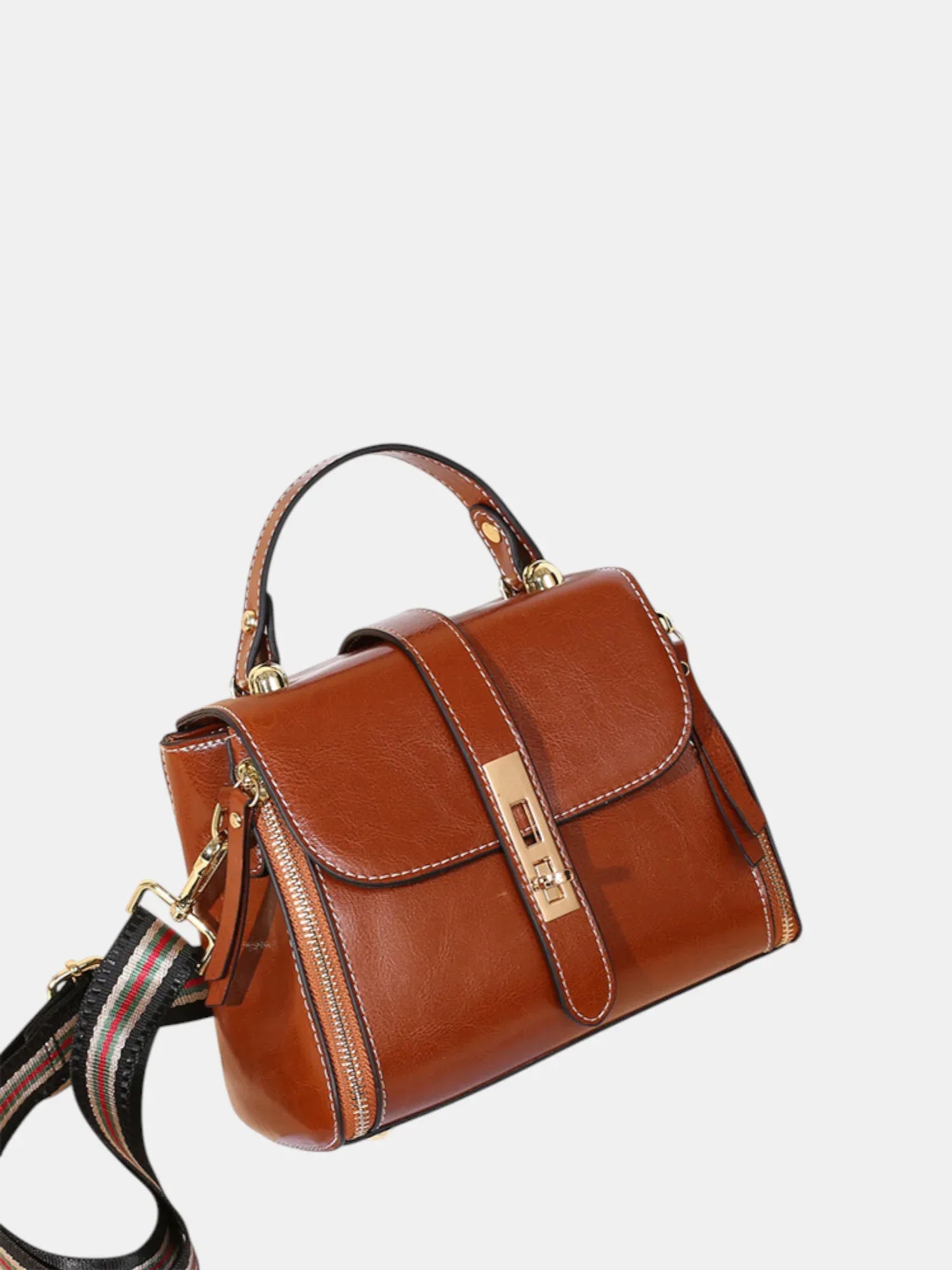 Leder Handtasche "Iris" - TOLLzWOOD