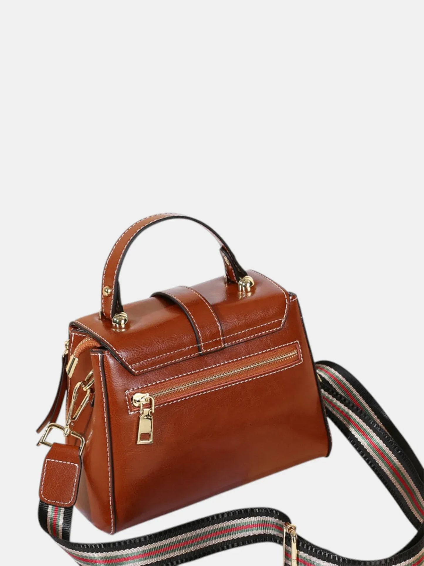Leder Handtasche "Iris" - TOLLzWOOD