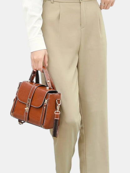 Leder Handtasche "Iris" - TOLLzWOOD