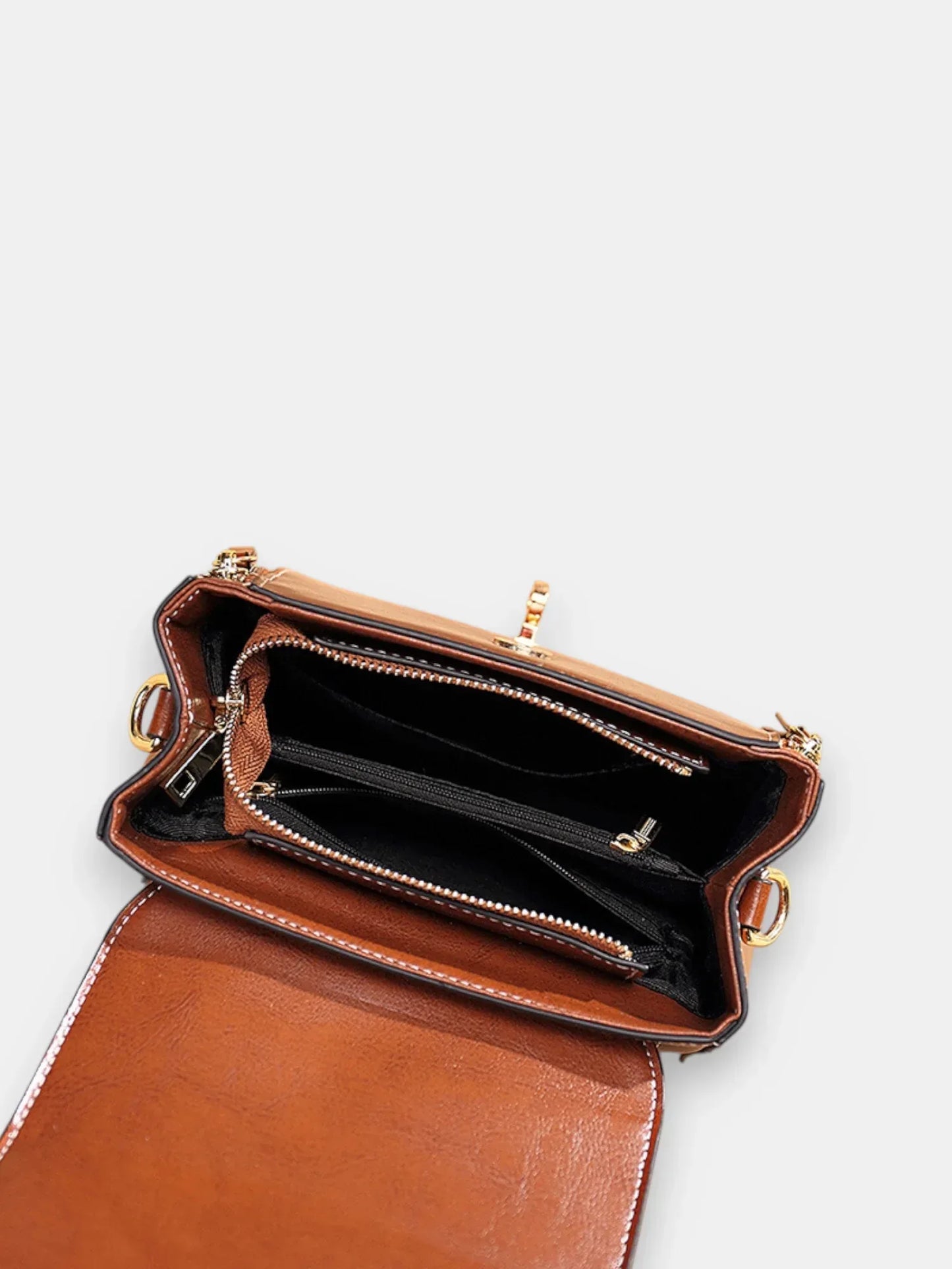 Leder Handtasche "Iris" - TOLLzWOOD