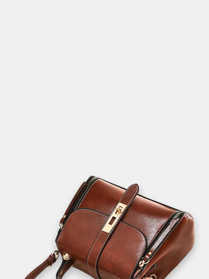 Leder Handtasche "Iris" - TOLLzWOOD