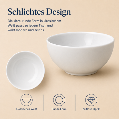 Porcelain bowl 500 ml – Porz model