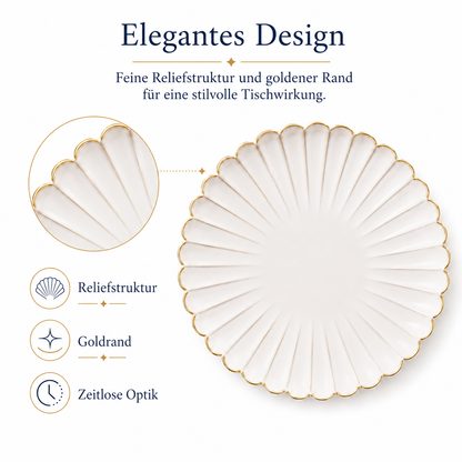 Porcelain plate – Porz model