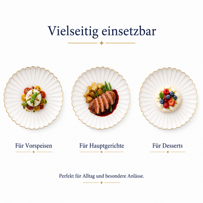 Porcelain plate – Porz model