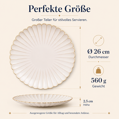 Porcelain plate – Porz model