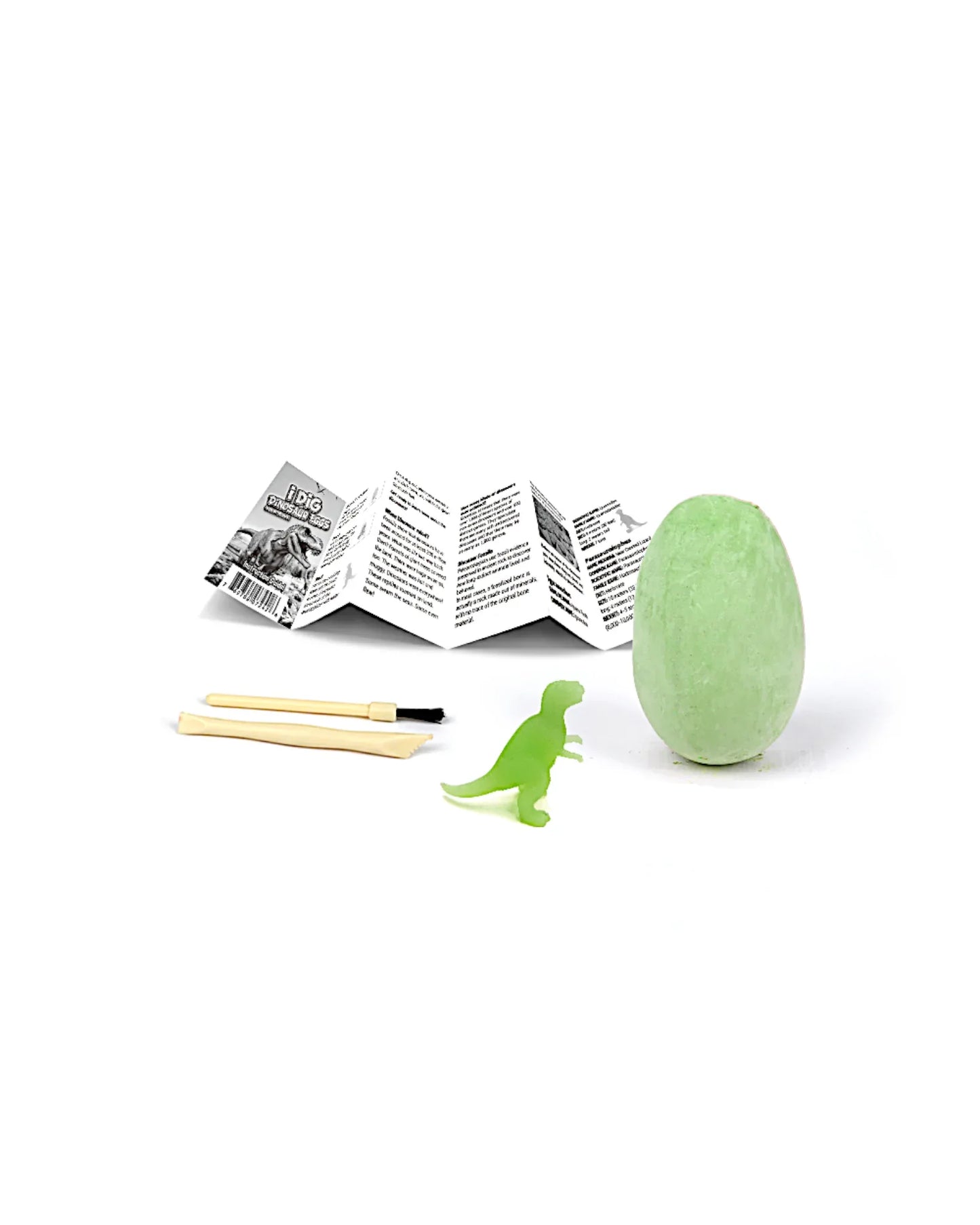 Plastic Glow Dino Egg Dig Kit, 12 Asst - TOLLzWOOD
