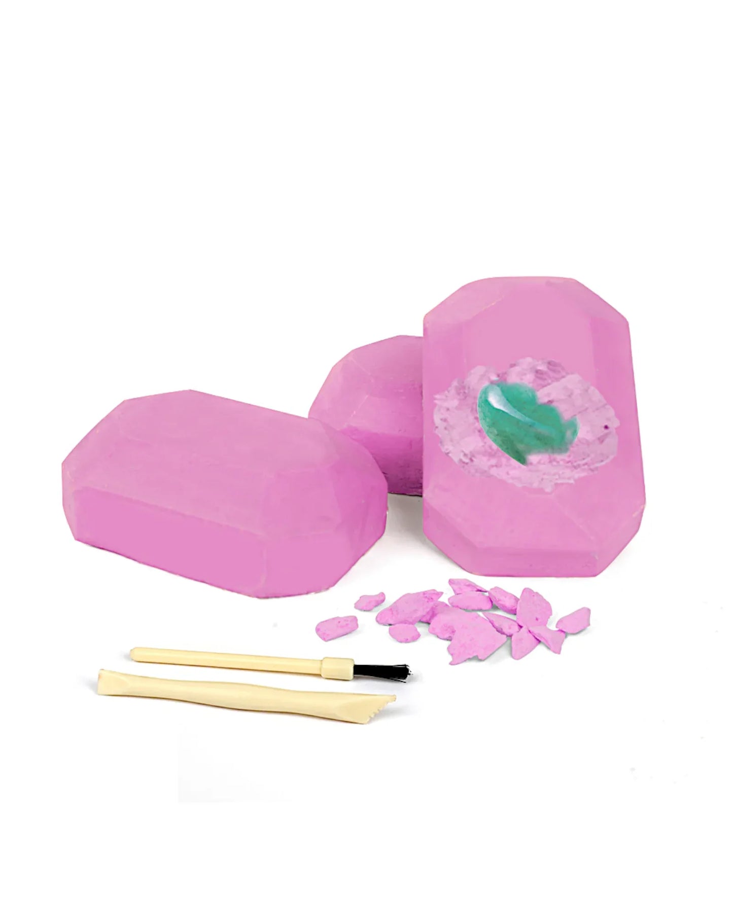 Edelstein-Ausgrabungsset, 12-teilig - TOLLzWOOD