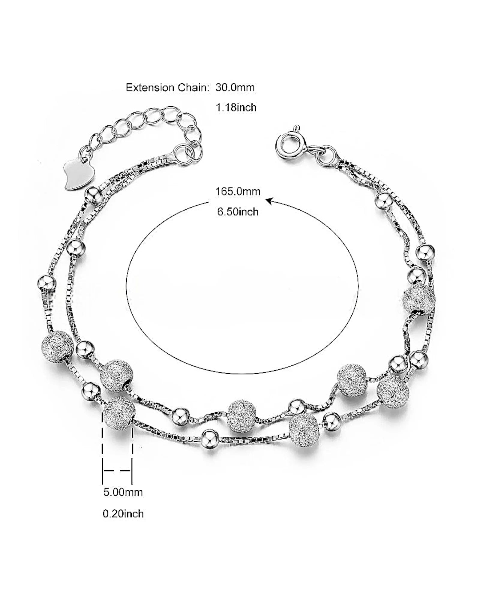 Eleganter Armreif aus 925er Sterlingsilber - TOLLzWOOD