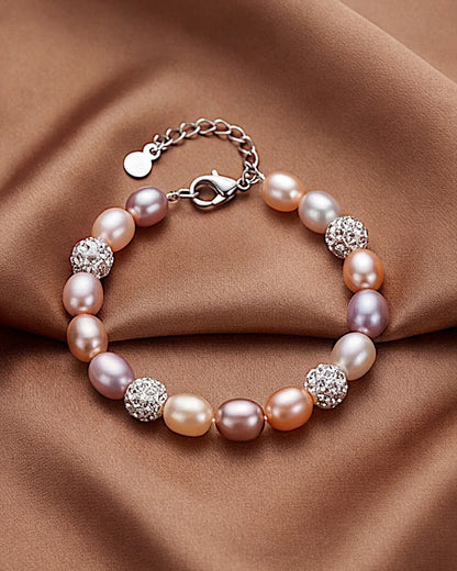 Süßwasser Perlen Armband - TOLLzWOOD