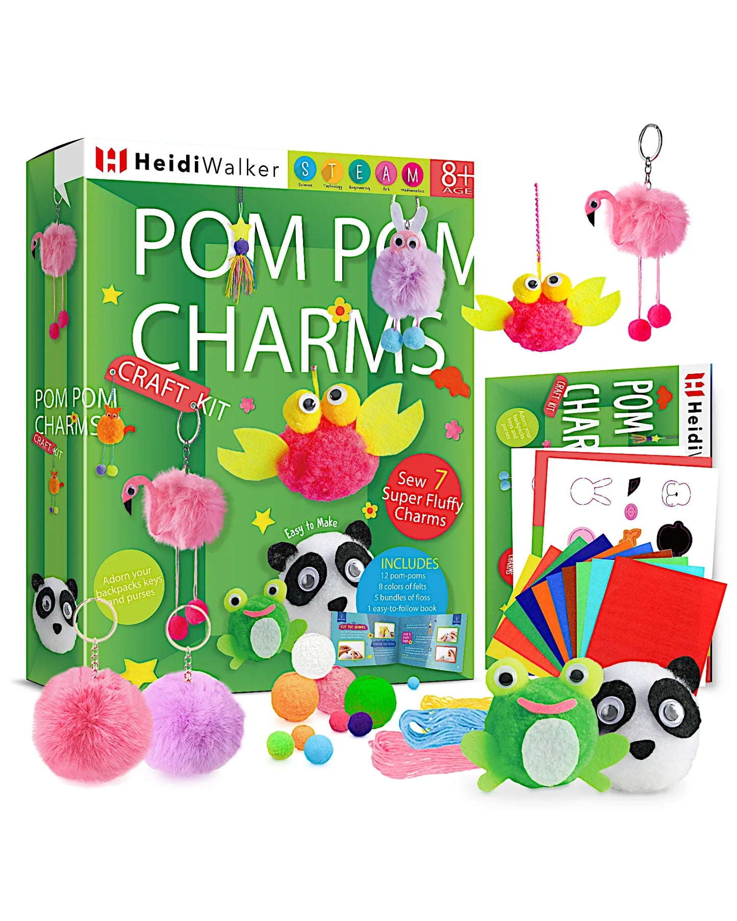 Bastelset „Pom Pom Tiere“ - TOLLzWOOD
