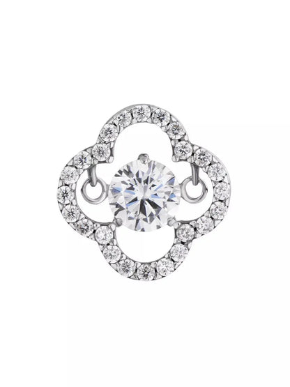 Halskette aus 925er Silber mit Zirkonia - TOLLzWOOD