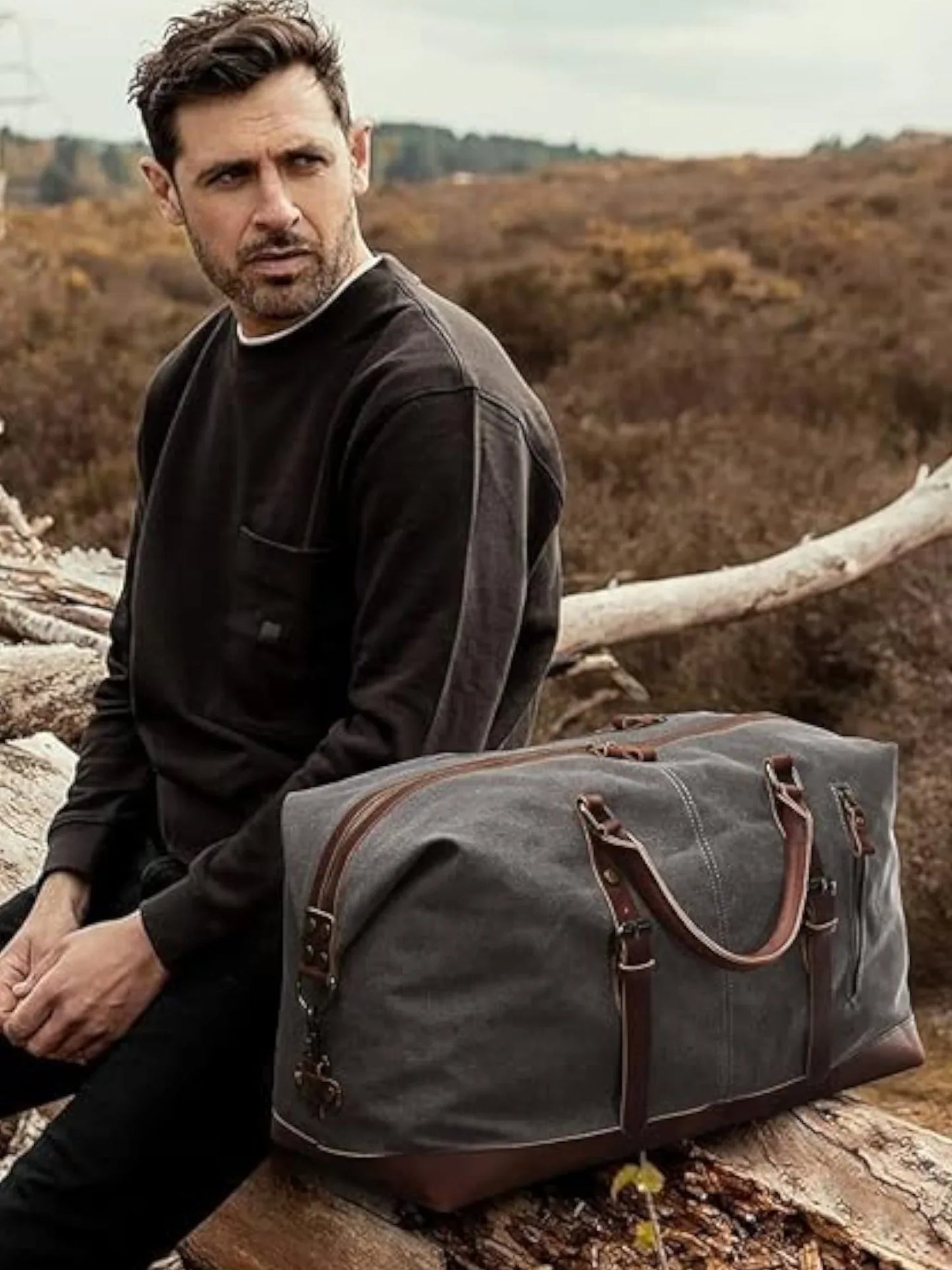 Herren Reisetasche "Hüter" - TOLLzWOOD