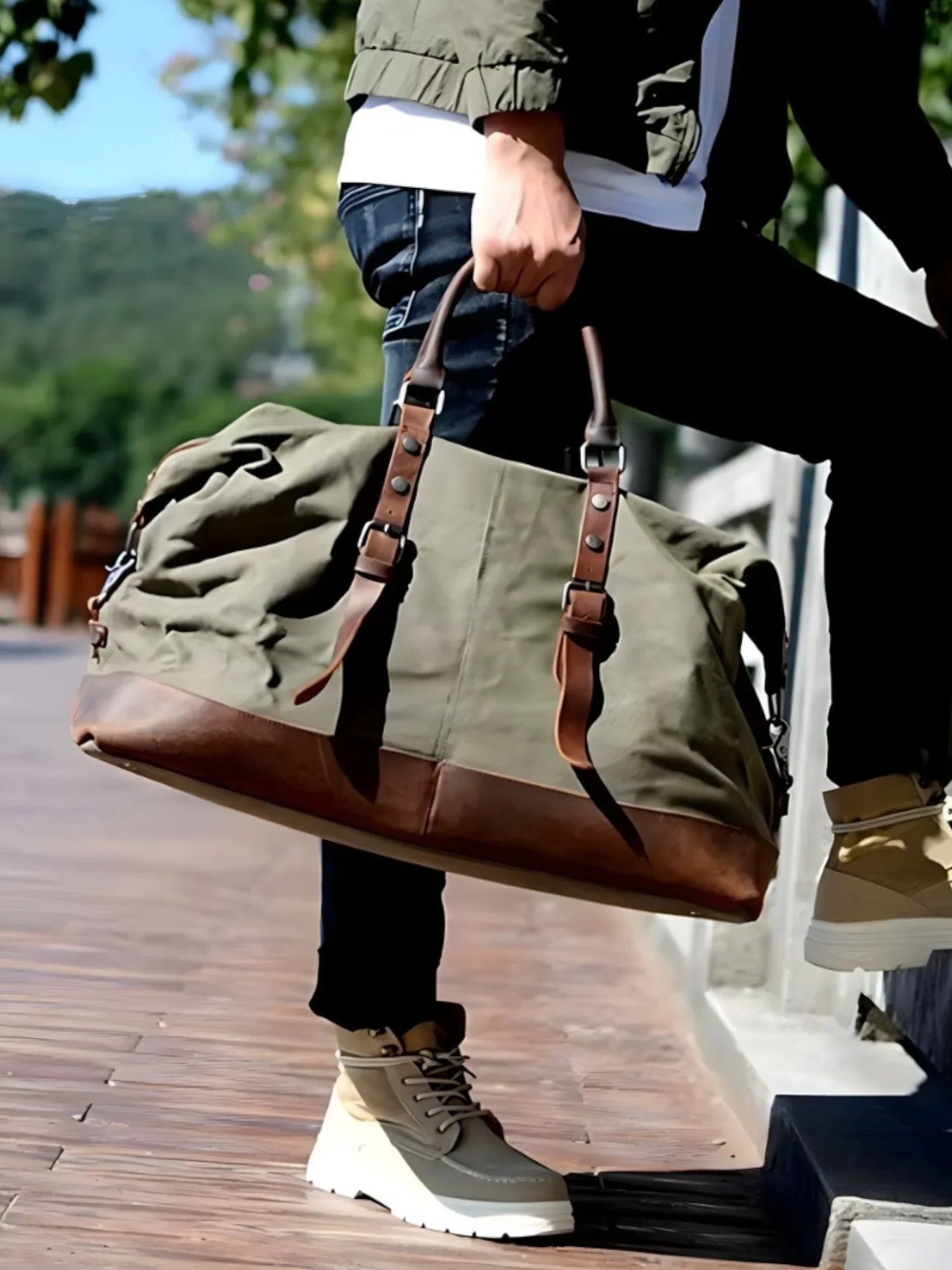 Herren Reisetasche "Hüter" - TOLLzWOOD