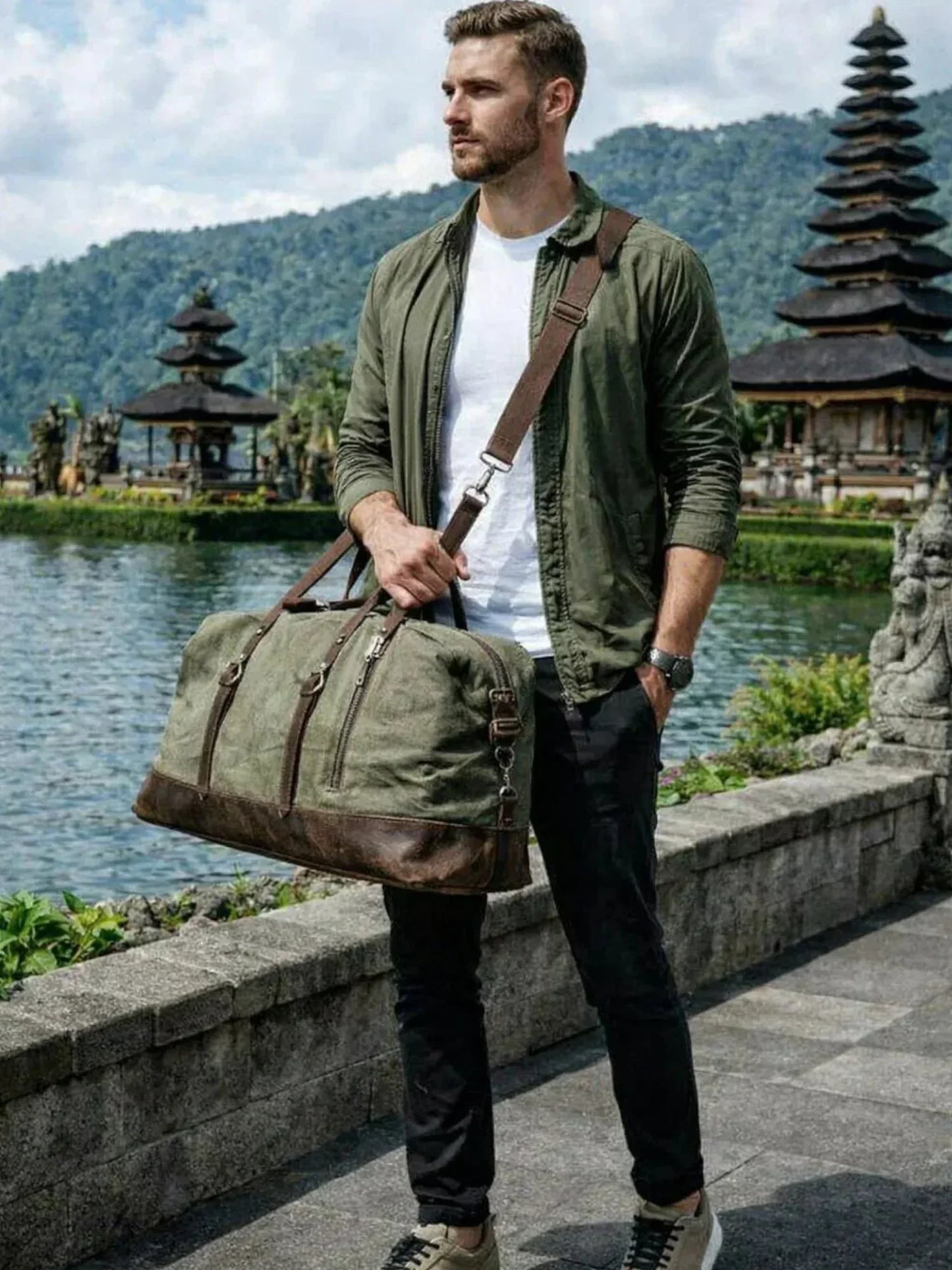Herren Reisetasche "Hüter" - TOLLzWOOD