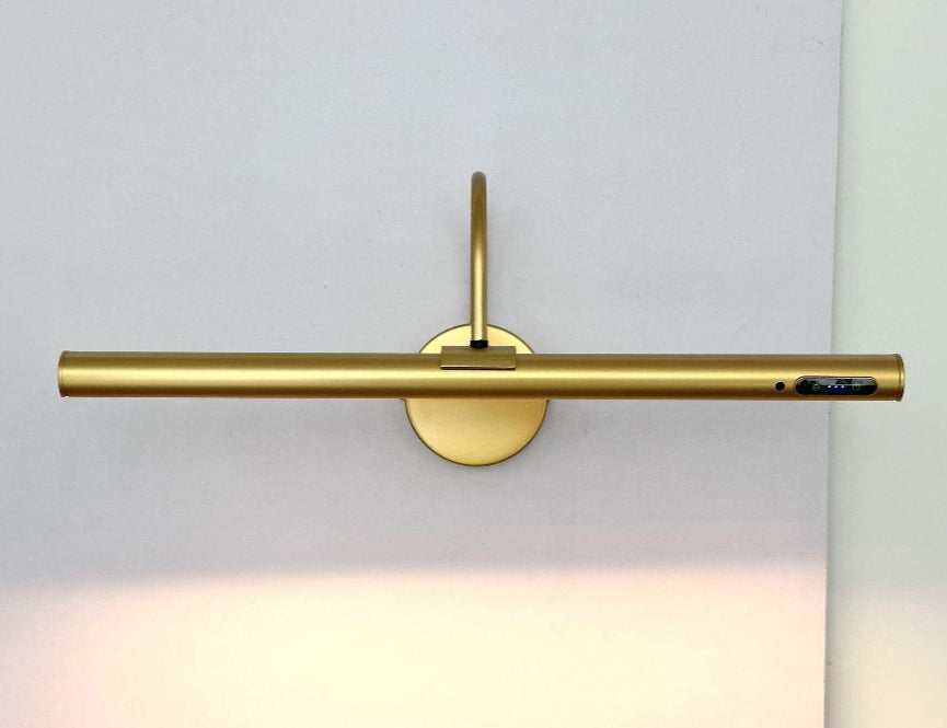 Wall light for pictures, LED, gold-colored, 50 cm