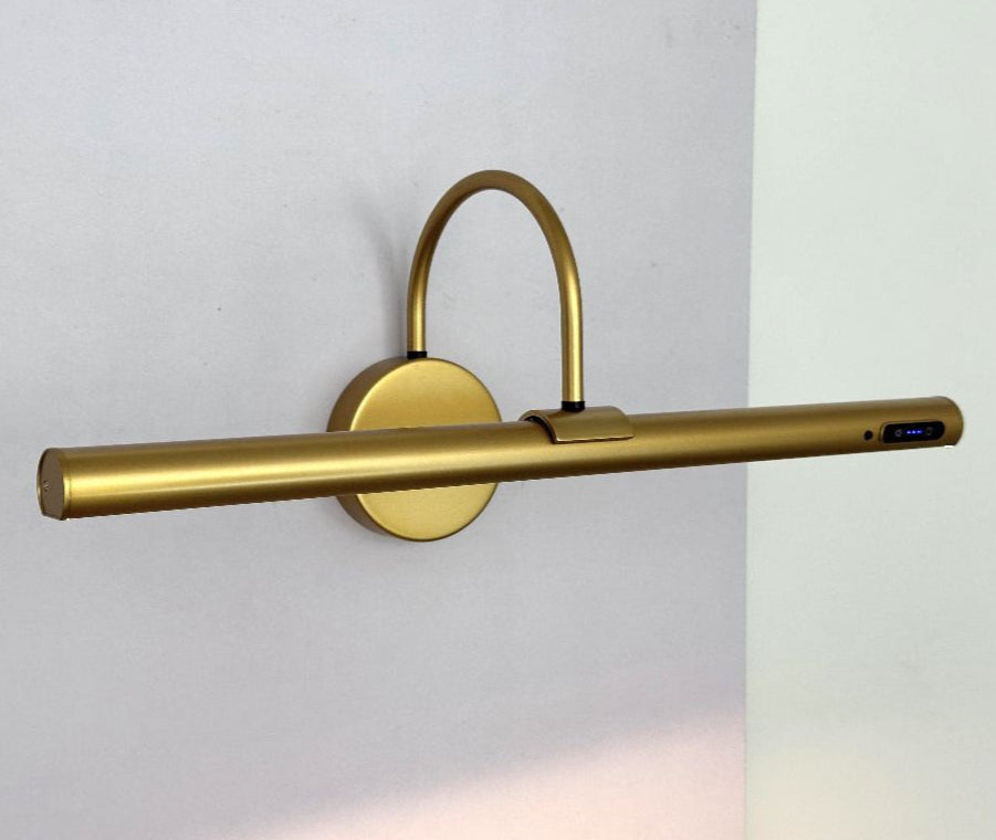 Wall light for pictures, LED, gold-colored, 50 cm