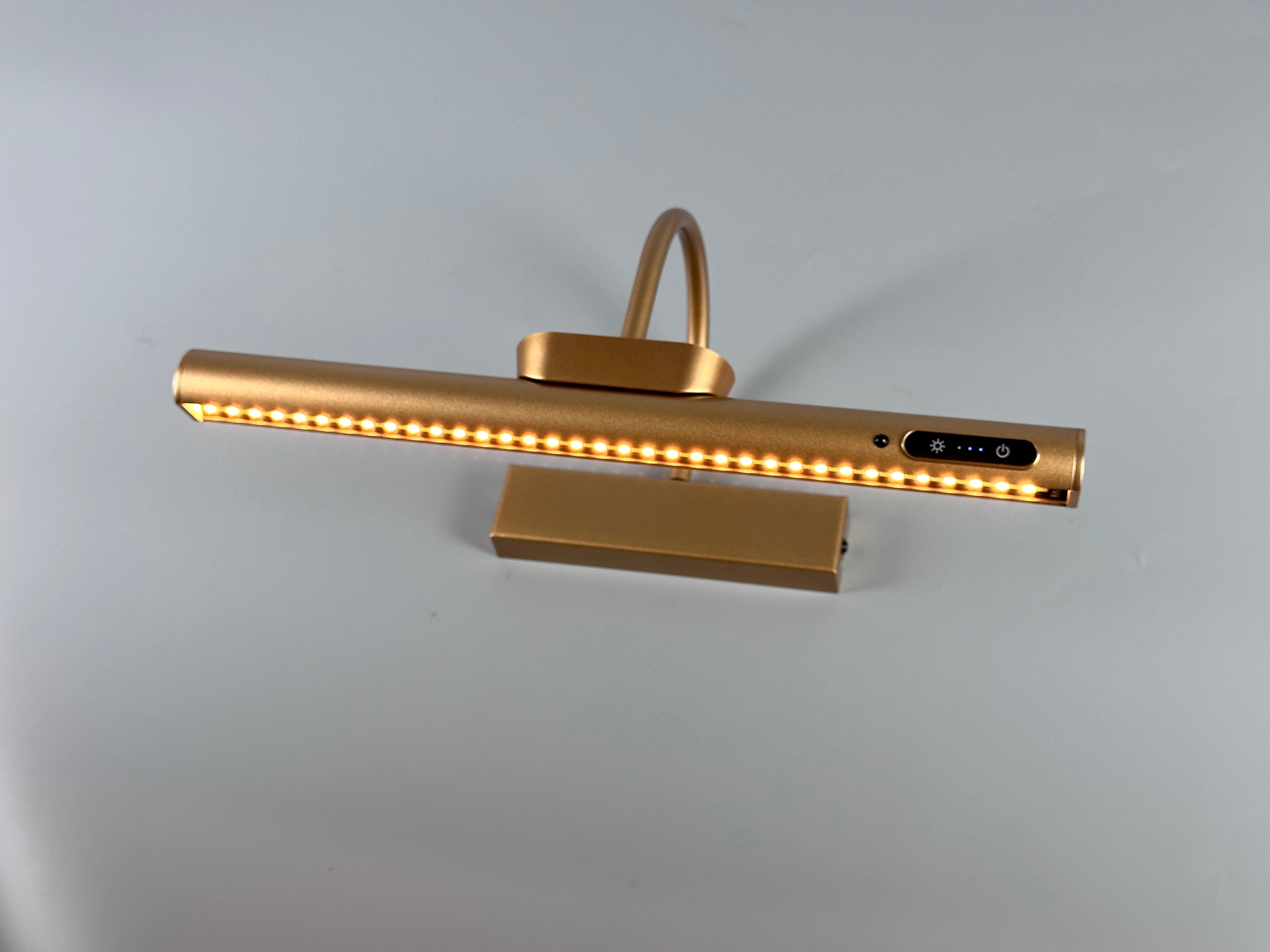 Wandleuchte für Bilder, LED, goldfarben, 35 cm