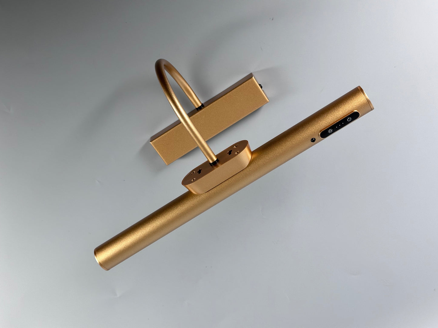 Wall light for pictures, LED, gold-colored, 35 cm