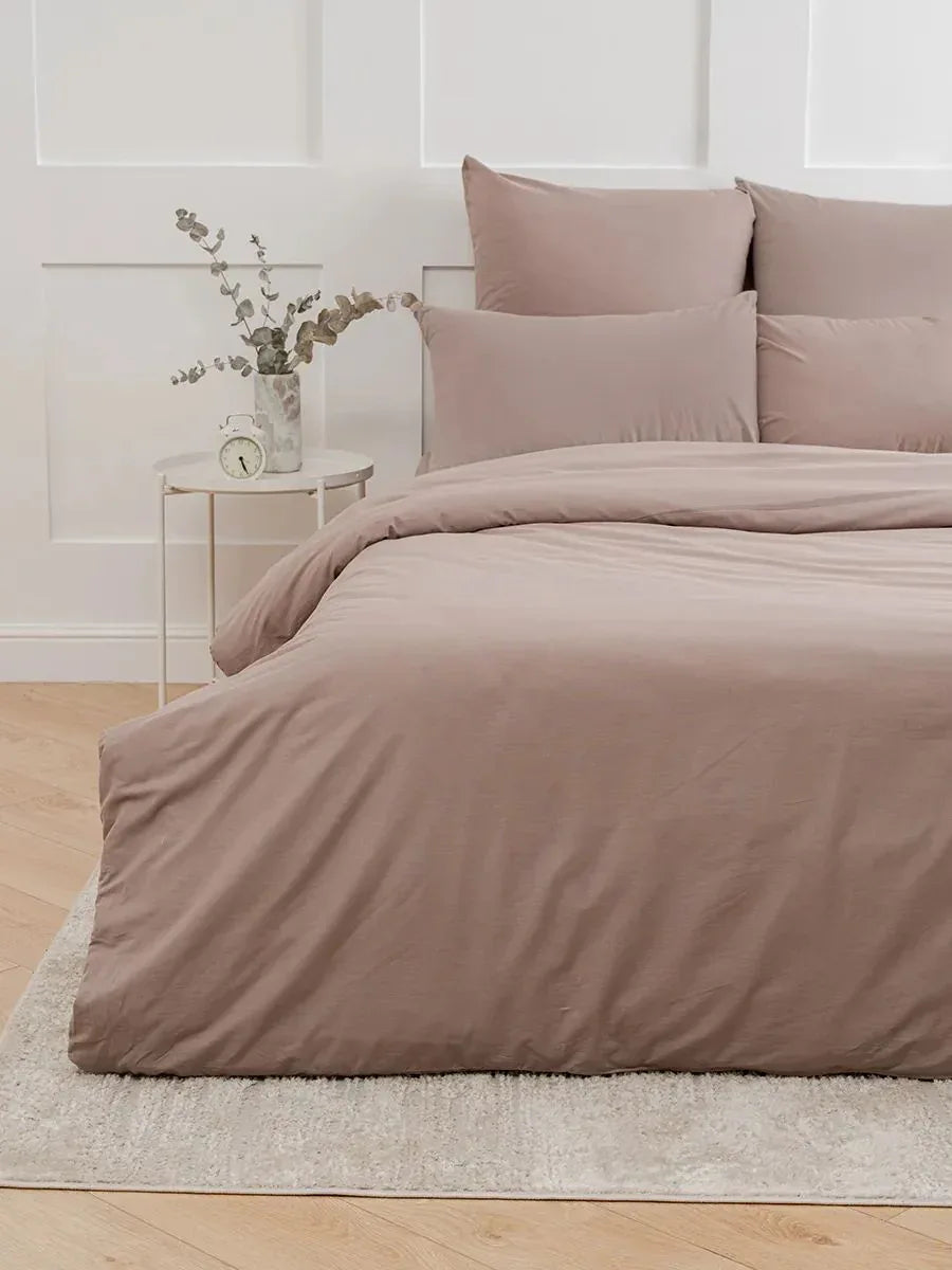 Kissenbezug Pillowcase 2pcs 40x80 Beige - TOLLzWOOD