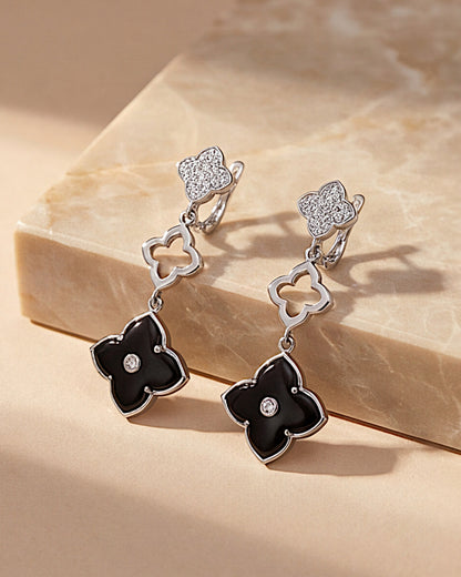 Silberne Ohrringe aus 925er Silber Silberfarben