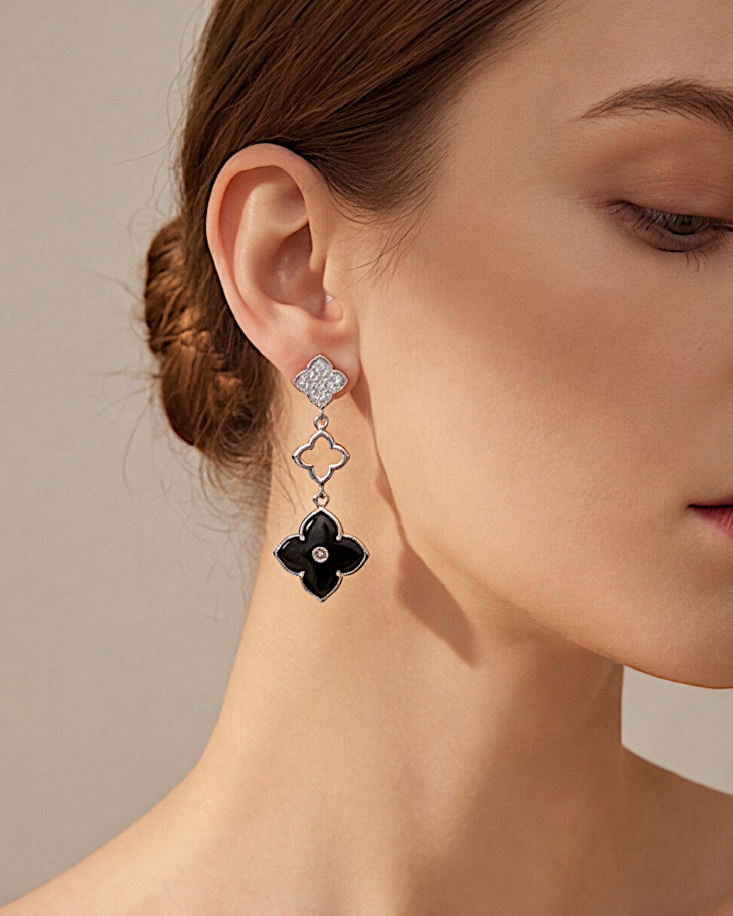 Silberne Ohrringe aus 925er Silber Silberfarben