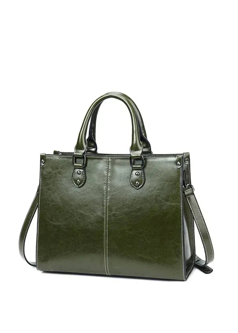 Leder Handtasche "Lilly" - TOLLzWOOD