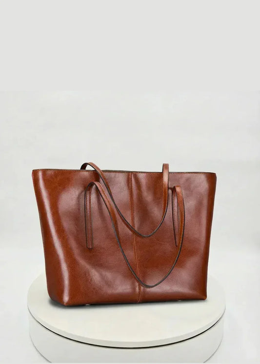 Leder Handtasche "Zinnie" - TOLLzWOOD