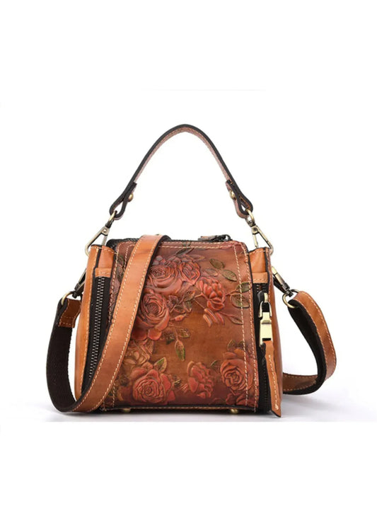 Leder Handtasche "Element" - TOLLzWOOD