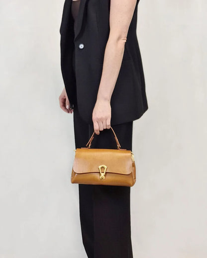 Leder Handtasche "Primel" - TOLLzWOOD