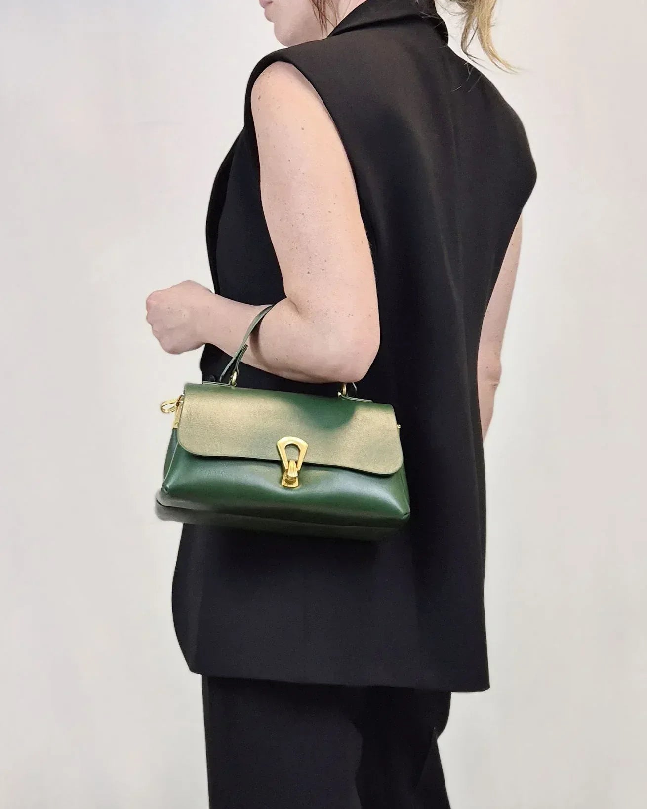 Leder Handtasche "Primel" - TOLLzWOOD